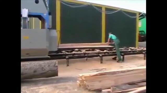 Производство пиломатериала экспортного качества! Угловой дисковый станок Walter UNIVERSAL-1000 смотреть онлайн