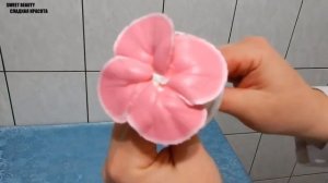 КАК СДЕЛАТЬ ЦВЕТОК ИЗ КРЕМА №5 ,  how to make cream flower,  cake decoration, украшение тортов