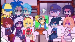 Pokemon Diamond clan And pearl clan + team galaxy react to Ash Ketchum part 1/?