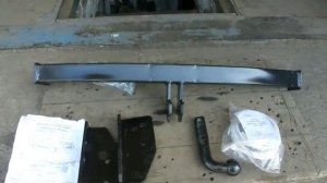 Установка фаркопа на MITSUBISHI Pajero Sport.