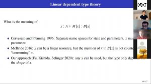 F. Fu, K. Kishida and P. Selinger - Linear Dependent Type Theory for Quantum ProgrammingLanguages