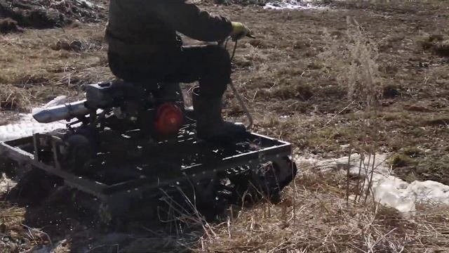 Болотоход. Вездеход. Испытания. Самодельный. первое видео!