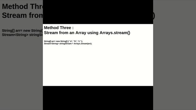 Java Streams | Part 3 | Ways to create streams | Java 8 Interview Questions