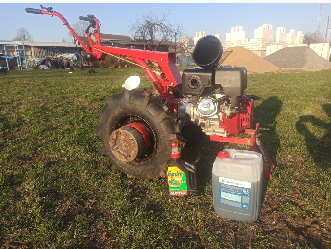 Замена масла или как не стоит менять масло. Сломал мотоблок. Мотоблок МТЗ Weima WM188F 13л/с. смотреть онлайн