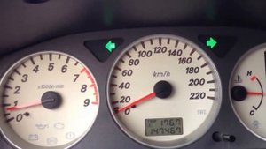 Mitsubishi Lancer IX разгон до 100