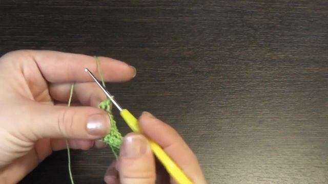 Декоративная обвязка крючком. Обвязка края рачьим шагом