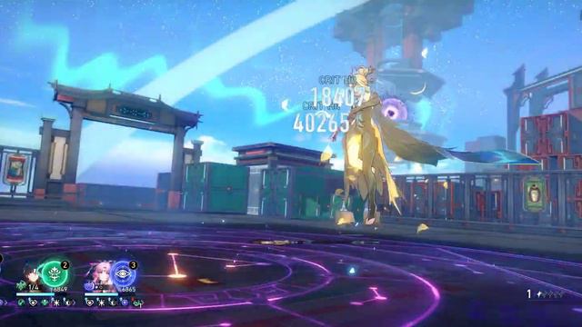 Honkai Star Rail: MOC 10 vs Jing Liu synergy team → JL, Blade, Fuxuan