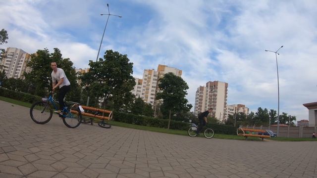 МТБ банда на споте / Ns Bikes / Pride Street / Agang Exe / трюки на Street mtb смотреть онлайн