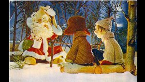 Новогодние открытки СССР. Часть 1