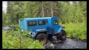 #Вездеход Байкал, обкатка, лучше для тайги не найти