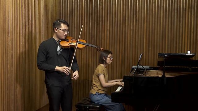 Bartok Violin Concerto No.2 1st mvt   Chieh-An Yu