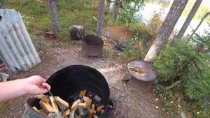 ? Горячее Копчение РЫБЫ в БОЧКЕ