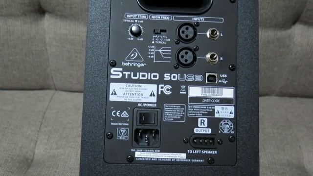 Behringer Studio 50USB (Monitor Speakers) (Prueba/Test) смотреть онлайн