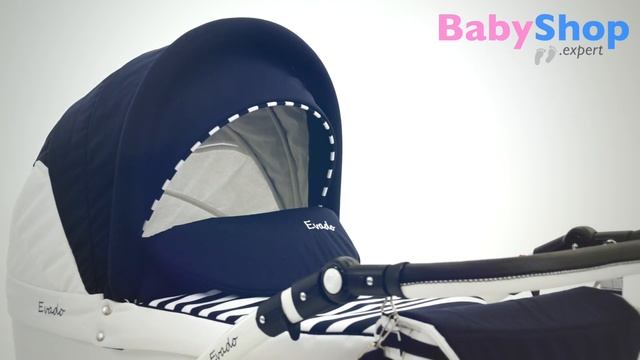 Kinderwagen Evado 3in1 mit Ökoleder-Einsatz смотреть онлайн
