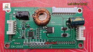 ca 255s|ca 288|backlight driver board|led light driver board|led tv backlight driver board repairin