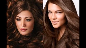 Каштановый цвет волос модный в 2018