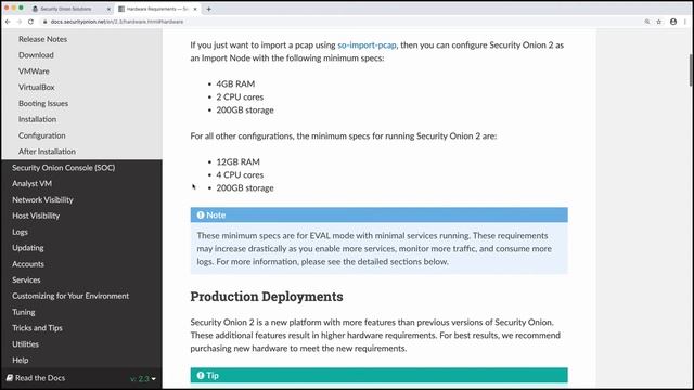 Security Onion Essentials 2.3 - Security Onion Installation, Part 1