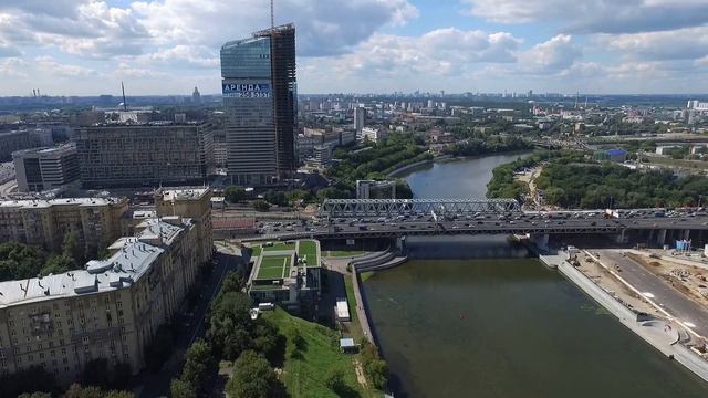 сити,мост,москва река,центр,кутуэовский проспект, смотреть онлайн