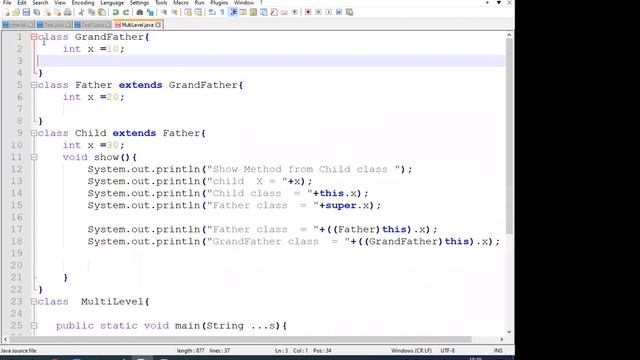 Data Hiding & Runtime binding in java lecture #27 | @codingwindow028