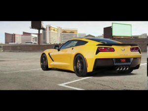 Звук Corvette Stingray C7 (выхлоп Thor)