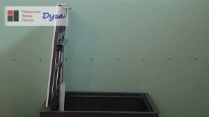 Люк в погреб с электроприводом автоматический