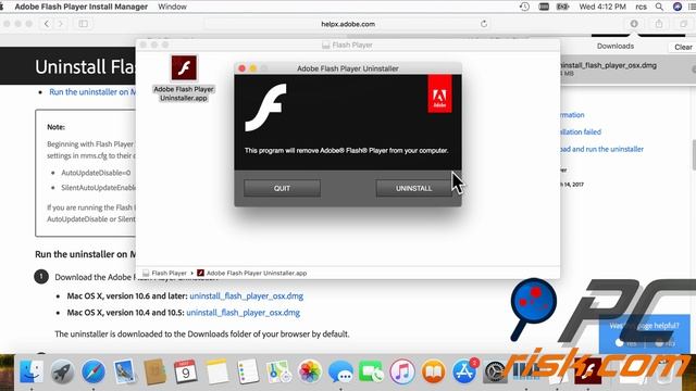 Uninstall Adobe Flash Player from Mac смотреть онлайн