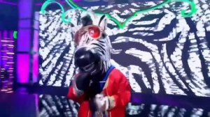 The masked singer Zebra Performs Black or White Michael Jackson Season 2 Ep. 3