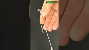 DIY. Приспособление для снятия крючка. Как достать крючок. Рыбалка. Хитрости рыбака. Улов. #зоотроп
