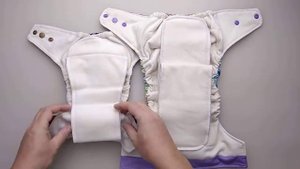 Многоразовый подгузник Всё - в - одном. All-in-one