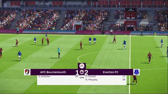 PES 2021 Season Update - Everton Master League Ep 14 Bournemouth (a) смотреть онлайн