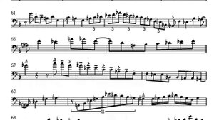 Marshall Gilkes Trombone Solo on "Always Forward" - Transcription