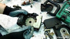 Как спасти электропилу после соседа, профилактика пластиковой шестерёнки