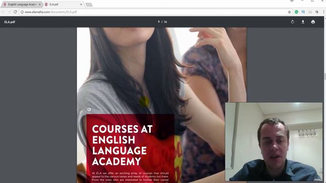 Обзор Школы Английского на Мальте English Language Academy