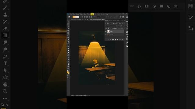 Create light rays in photoshop | photoshop short tutorial