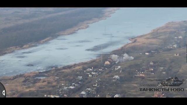 Уничтожение опорного пункта ВСУ.
