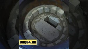 Порядовка отопительной печи Сударыня. Подробная сборка печи из шамотного кирпича.