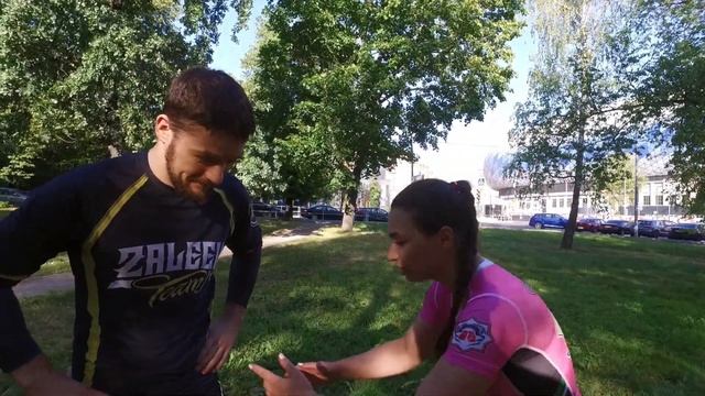 Тренировка с Чемпионом! Выпуск II. Лиана Джоджуа. смотреть онлайн