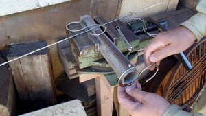 Мои крючки для мяса и сала в коптильню  своими руками изготовление в дачной мастерской