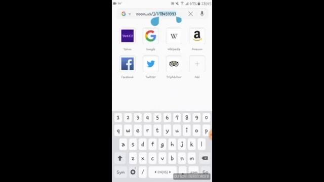 Как зайти в вебинарную комнату ZOOM через телефон смотреть онлайн