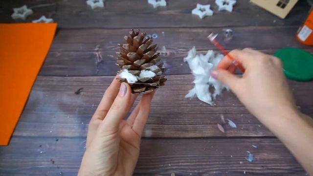 Осеняя поделка в садик или школу из сосновой шишки/сова из шишки смотреть онлайн