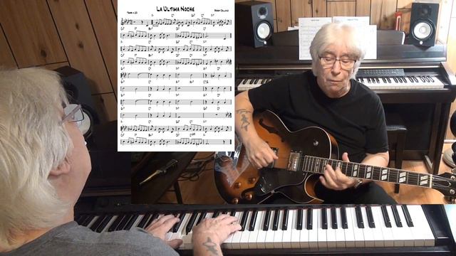 La Ultima Noche - Latin guitar & piano cover ( Bobby Collazo ) смотреть онлайн