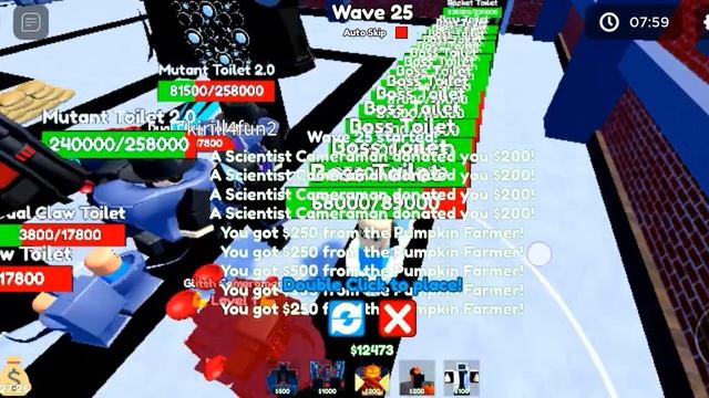 тойлет тавер дефенс. проходим инсейн смотреть онлайн