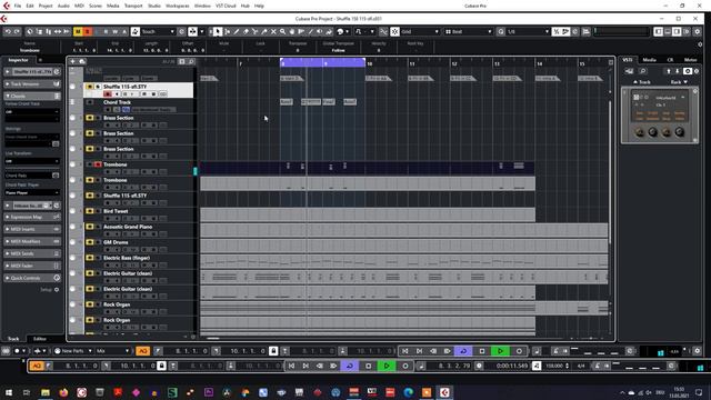 Steinberg Cubase Pro 10 5 - Chord Track (работаем с аккордовой дорожкой)