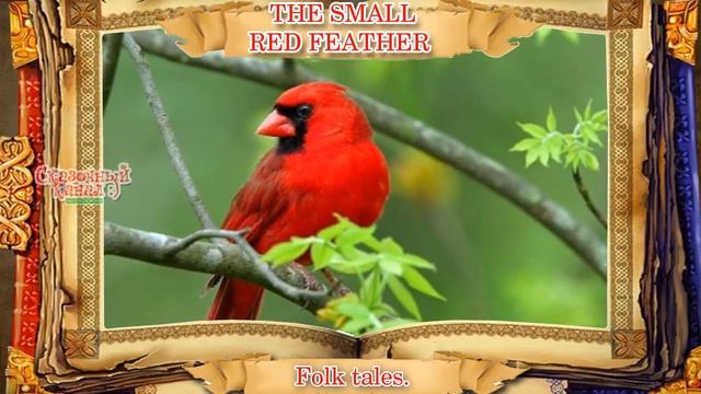 Маленькое красное перо. Аудиосказка на английском. THE SMALL RED FEATHER. смотреть онлайн
