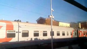 Участок Орёл - Курск. Скоростной поезд No741A "Москва - Белгород."