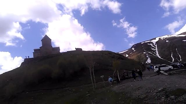 Сила духа и сила гор Грузии - монастырь Гергети, май 2019 смотреть онлайн