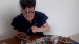 Поделка из соленого теста 2 занятие "декоративное панно"