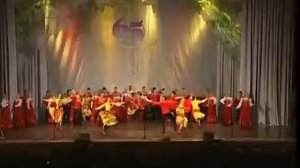 Кадриль и задорная пляска  Сибирский хор