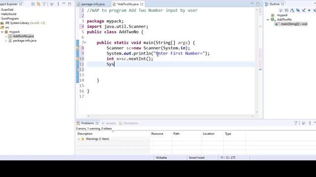 How to create Add Two Number program by user input смотреть онлайн