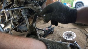 ЗАМЕНА ШАРОВОЙ ОПОРЫ НА КВАДРОЦИКЛЕ YAMAHA GRIZZLY 700